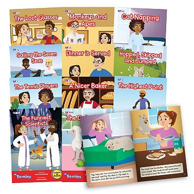Junior Learning The Beanies: Hi-Lo Diversity Decodables - Phase 6 Set 2