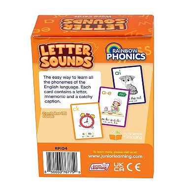 Junior Learning STEM Rainbow Phonics: Letter Sounds