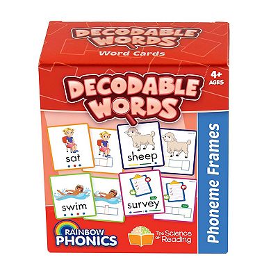 Junior Learning STEM Rainbow Phonics: Decodable Words