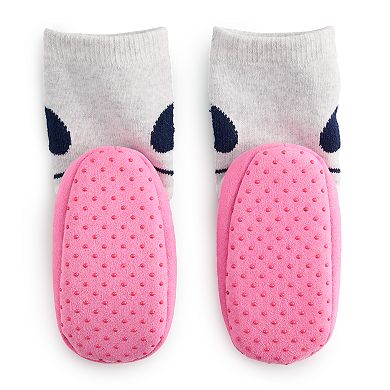 Baby & Toddler Girl Jumping Beans® Owl Slipper Socks