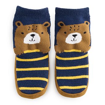 Baby & Toddler Boy Jumping Beans® Bear Slipper Socks
