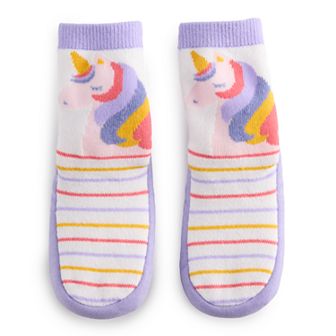 Baby & Toddler Girl Jumping Beans® Unicorn Slipper Socks