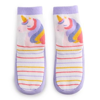 Baby & Toddler Girl Jumping Beans® Unicorn Slipper Socks