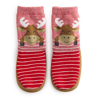 Baby & Toddler Jumping Beans® Moose Slipper Socks
