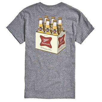 Big & Tall Miller High Life 6 Pack Graphic Tee