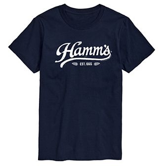 Big & Tall Hamm's Vintage Logo Graphic Tee