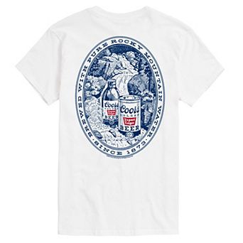 Big & Tall Coors Banquet Rocky Mountain Graphic Tee