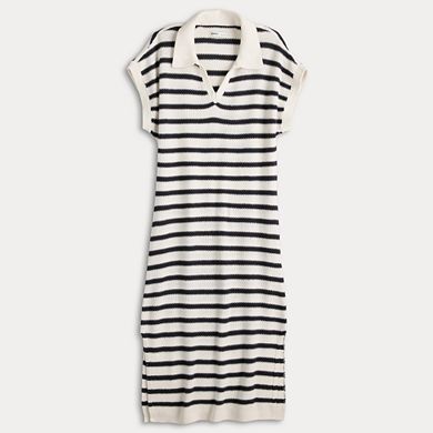 Petite Sonoma Goods For Life® Collared Sweater Dress