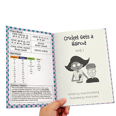 Junior Learning Decodable Reader Chapter Books: Boxed Set - Cricket the Kid