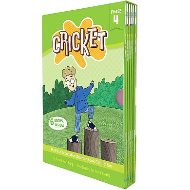 Junior Learning Decodable Reader Chapter Books: Boxed Set - Cricket the Kid