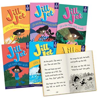 Junior Learning Decodable Reader Chapter Books: Boxed Set - Jill Jet