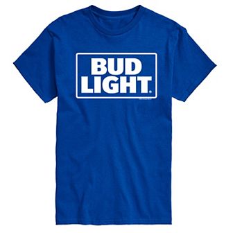 Big & Tall Bud Light Logo Graphic Tee
