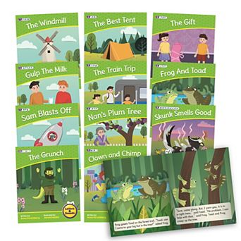 Junior Learning Letters & Sounds Phase 4 Set 2 Fiction Series