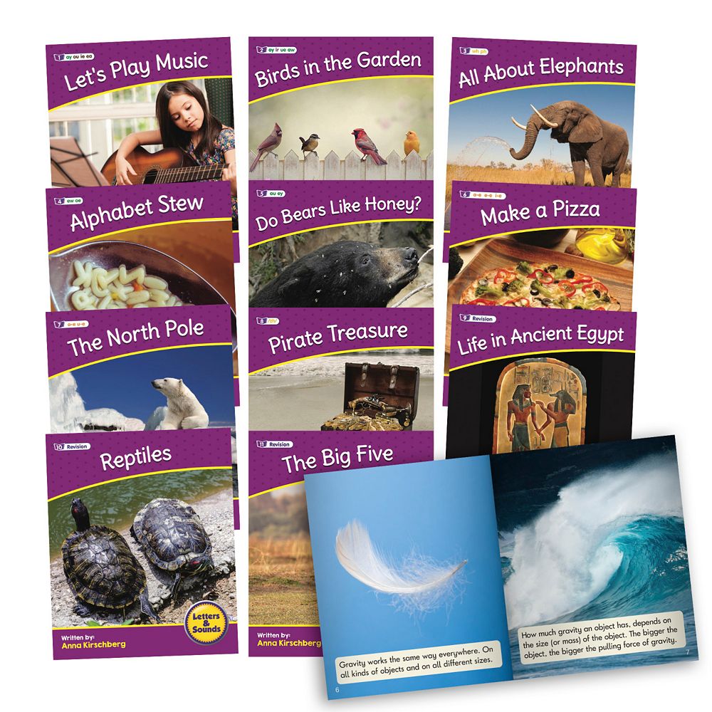 Junior Learning Letters & Sounds Phase 5 Set 2 Non-Fiction Series