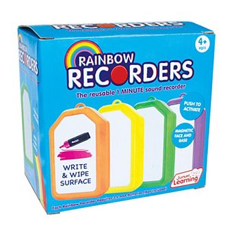 Junior Learning STEM Rainbow Recorders (Set of Four)