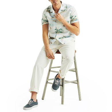Men's Nautica Printed Short-Sleeve Camp Shirt