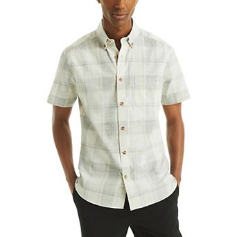 Men's Nautica Printed Short-Sleeve Camp Shirt