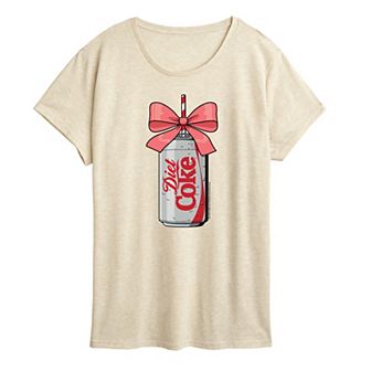 Women's Diet Coke Can Bow Graphic Tee