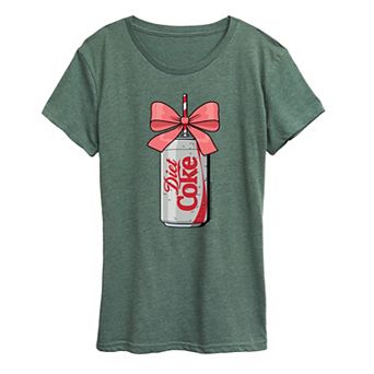 Women's Diet Coke Can Bow Graphic Tee