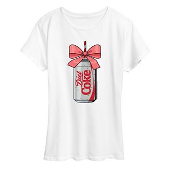 Women's Diet Coke Can Bow Graphic Tee