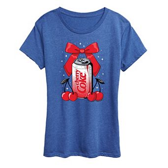 Women's Coca-Cola Cherry Can Bow Graphic Tee