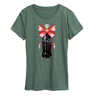 Women's Coca-Cola Bottle Bow Graphic Tee