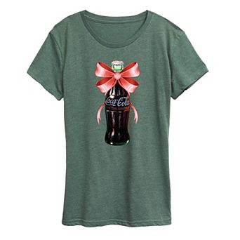 Women's Coca-Cola Bottle Bow Graphic Tee