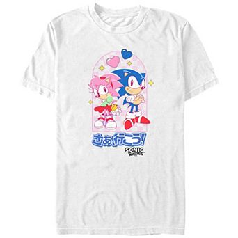Men's Sonic The Hedgehog Love In The Air Graphic Tee