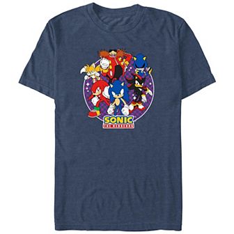 Men's Sonic The Hedgehog Ready For Action Graphic Tee