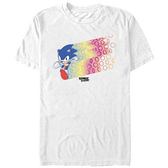 Men's Sonic The Hedgehog Ring Runner Graphic Tee