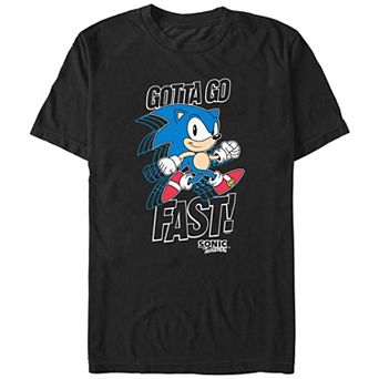 Men's Sonic The Hedgehog Strike A Pose Graphic Tee