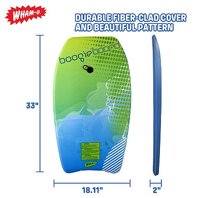 Wham-O 33" Body Board for Beach, Lightweight Boogie Boards with EPS Core