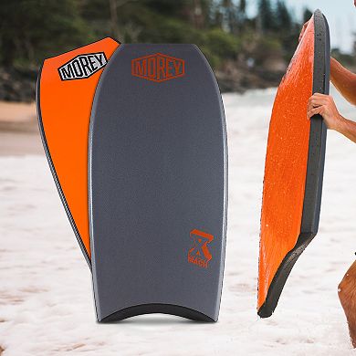 Morey Mach 10 40" Bodyboard, Crescent Tail Body Board With X-flex Polypro Core Tc8