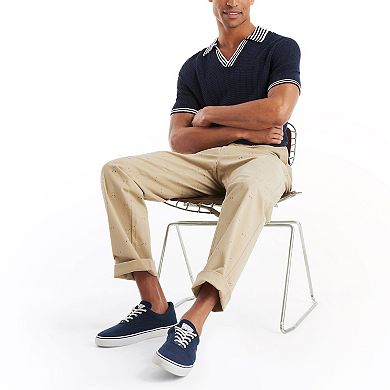 Men's Nautica Textured Sweater Polo