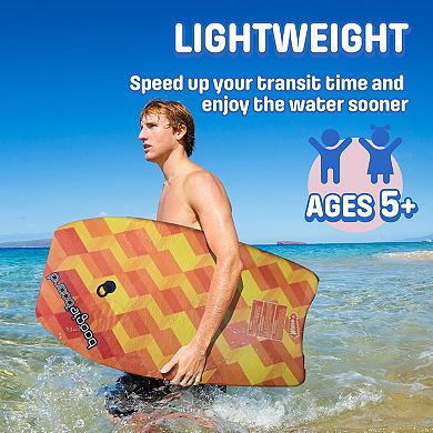 Wham-O 33" Body Board for Beach, Lightweight Boogie Boards with EPS Core