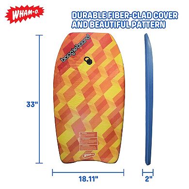 Wham-O 33" Body Board for Beach, Lightweight Boogie Boards with EPS Core
