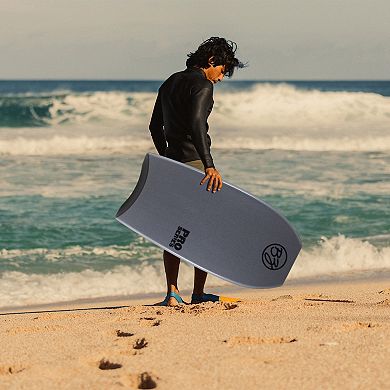 Bz Pro 41" Bodyboard, Crescent Tail Body Board With Zero-g Polypro Core