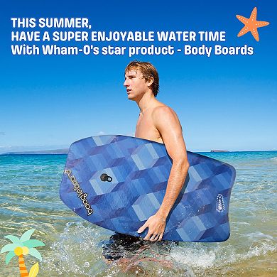 Wham-O 33" Body Board for Beach, Lightweight Boogie Boards with EPS Core
