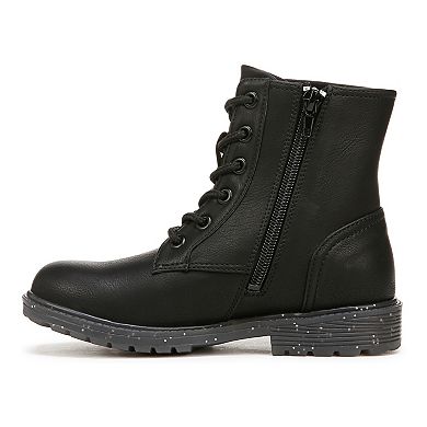 Blowfish Malibu Rena Girls' Cloud Faux Leather Lace-Up Combat Boots