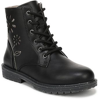Blowfish Malibu Rena Girls' Cloud Faux Leather Lace-Up Combat Boots