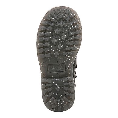 Blowfish Malibu Rena Toddler Girls' Faux Leather Lace-Up Combat Boots