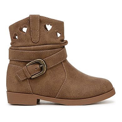 Blowfish Malibu Sabine Toddler Girls' Faux Leather Ankle Boots