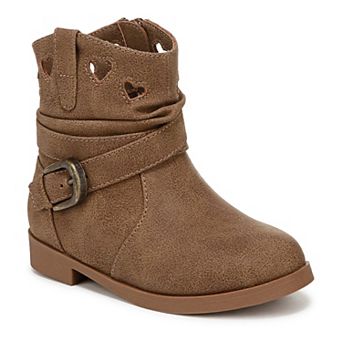 Blowfish Malibu Sabine Toddler Girls' Faux Leather Ankle Boots