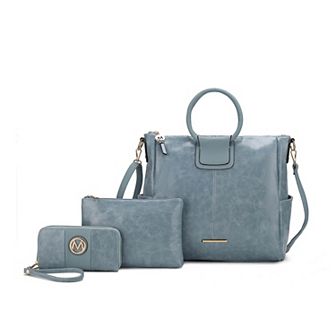 Mkf Collection Zuri Women’s Tote Bag With Pouch And Wallet By Mia K