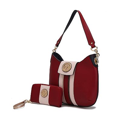 Mkf Collection Torri Women’s Hobo Bag With Wallet By Mia K
