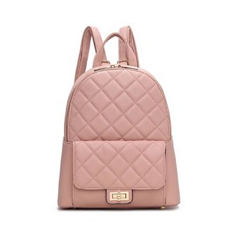 Mkf Collection Dimitria Quilted And Smooth Women’s Backpack By Mia K