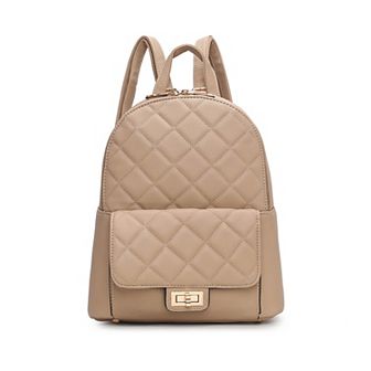 Mkf Collection Dimitria Quilted And Smooth Women’s Backpack By Mia K
