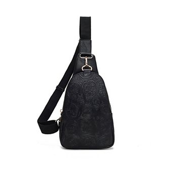 Mkf Collection Millie Flower Embossed Women’s Sling Bag By Mia K