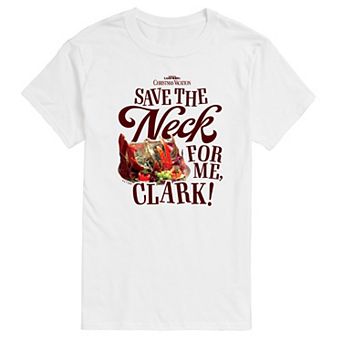 Big & Tall Christmas Vacation Save The Neck Clark Graphic Tee