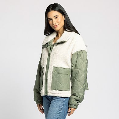 Women's Thread & Supply Sherpa Onion Quilt Jacket